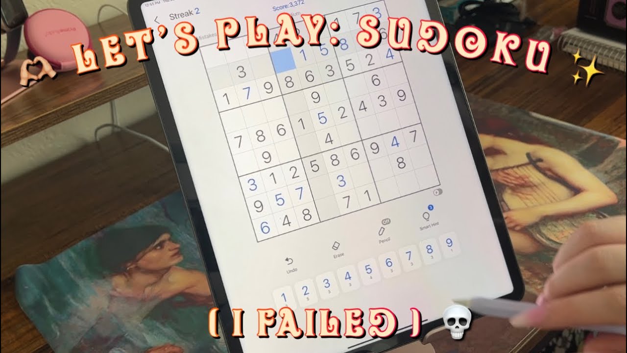 Let’s Play: Sudoku 🧠 | ASMR *soft spoken*