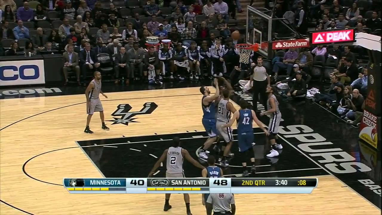 Extended Timberwolves Highlights - Wolves vs Spurs 12-13-13