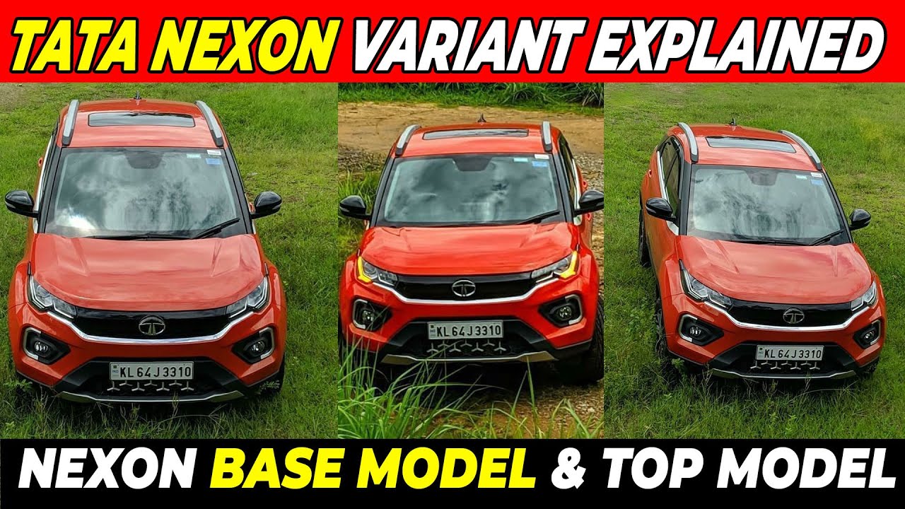 Tata nexon 2020 review | Tata nexon base model | Tata nexon top model 2020 | Variants explained