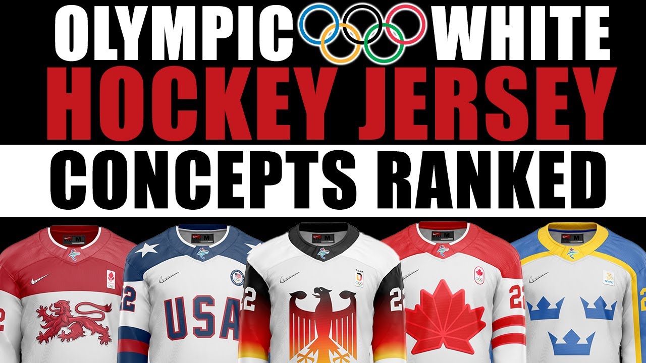 Olympic WHITE Hockey Jersey Concepts RANKED!