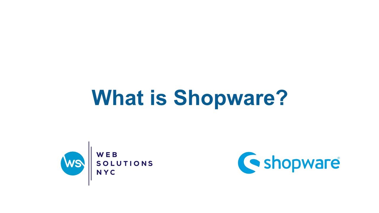 What is Shopware? by Ben Marks