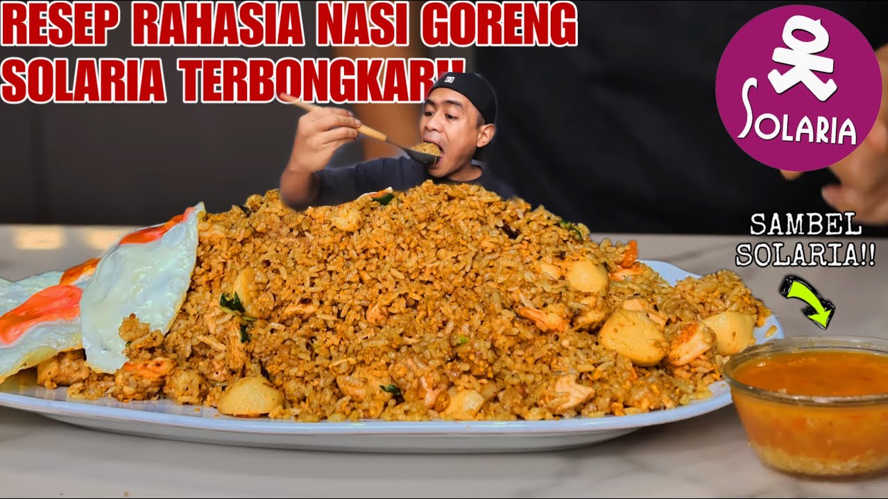 TANBOY KUN BONGKAR RESEP NASI GORENG SOLARIA !!