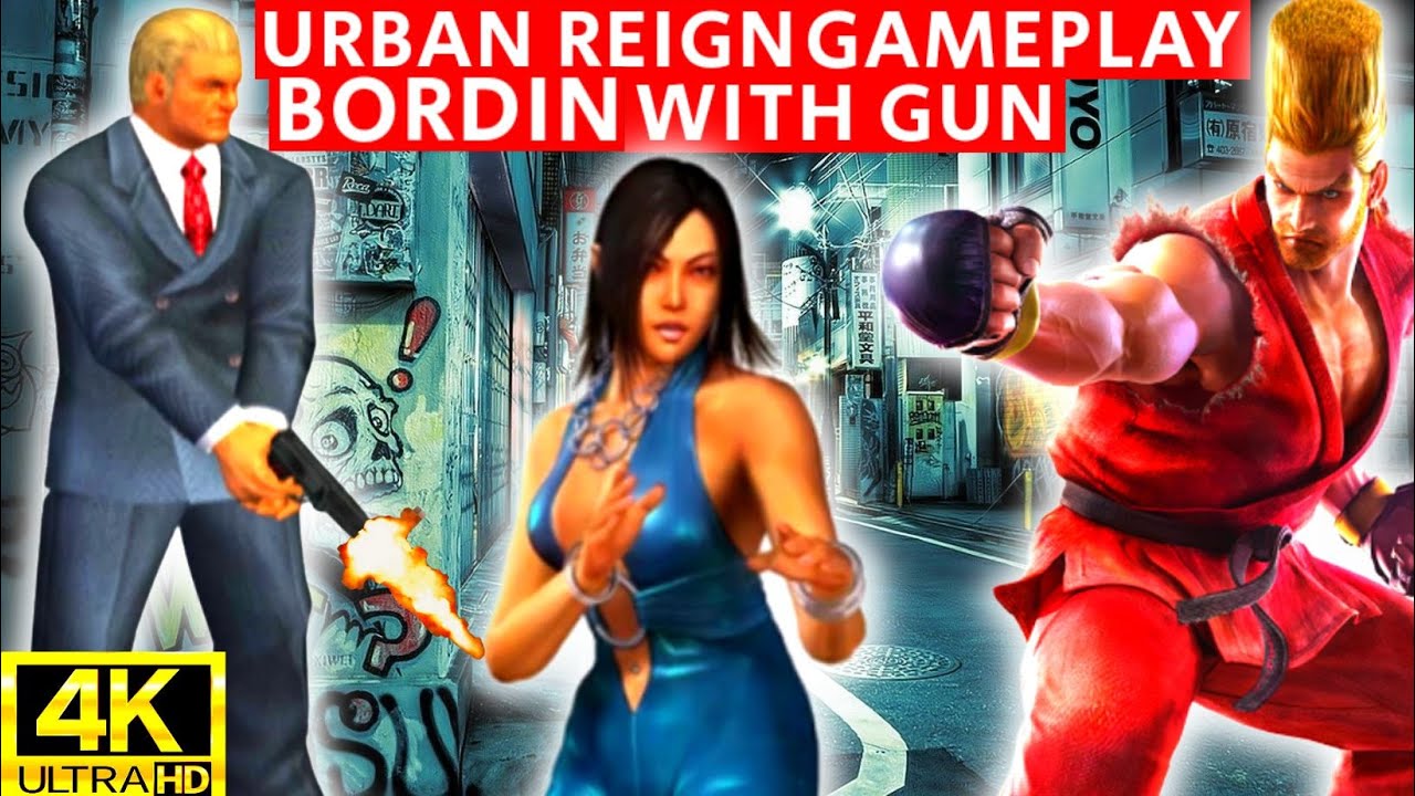 Bordin - The Gun Master | Bordin Gun Challenge Mode Gameplay - Urban Reign PS2 1080p HD 4K Ultra HD
