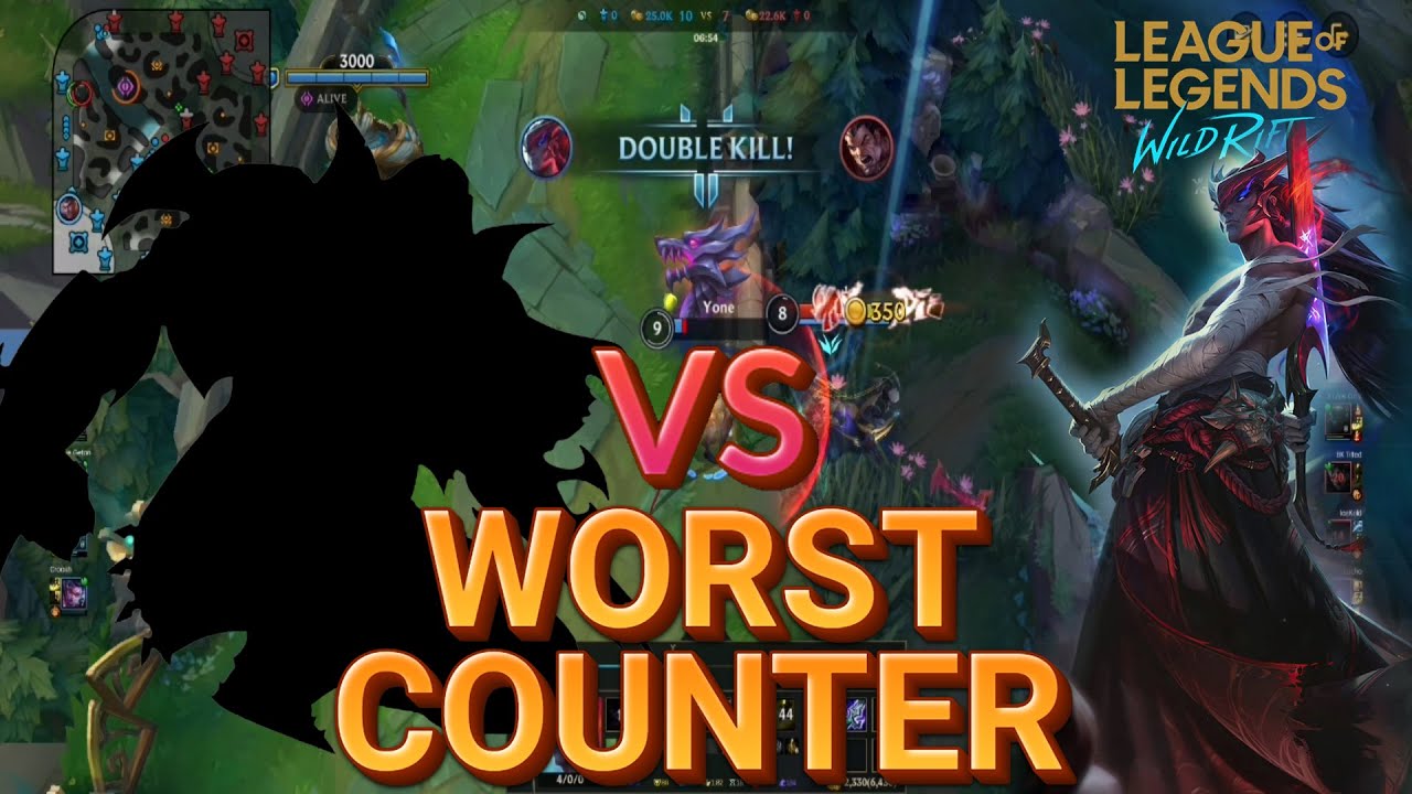 BEATING YONE'S HARDEST MATCH UP - YONE WILD RIFT