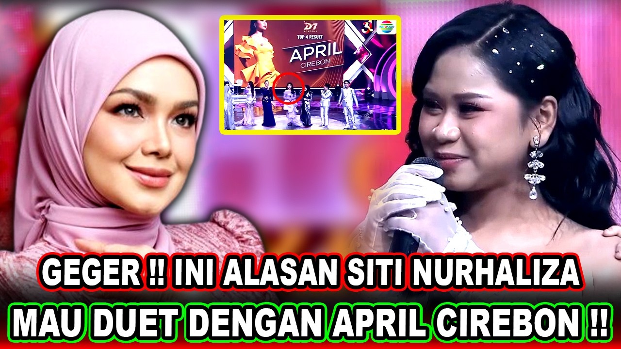 TERBONGKAR || Ternyata Siti Nurhalizah Sudah Pantau April Sejak DA7, Ini Alasan Dia Mau Duet !!