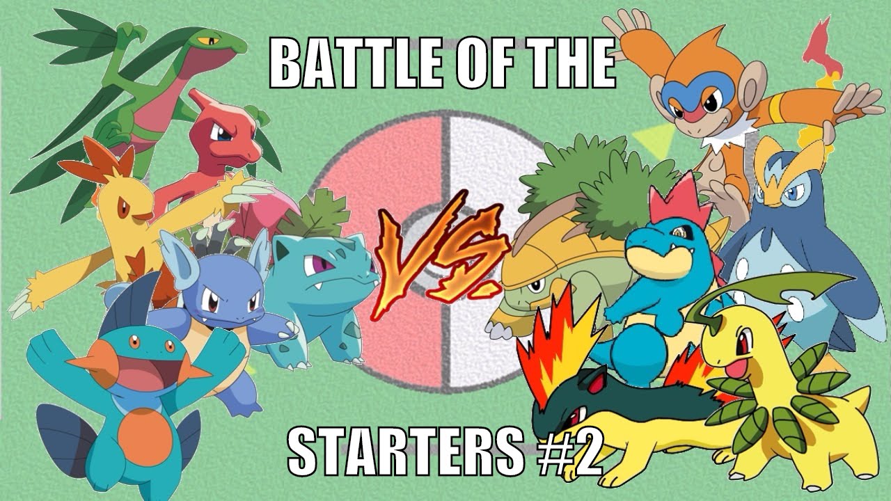 Battle of the Starters #2 - Pokémon Battle Revolution