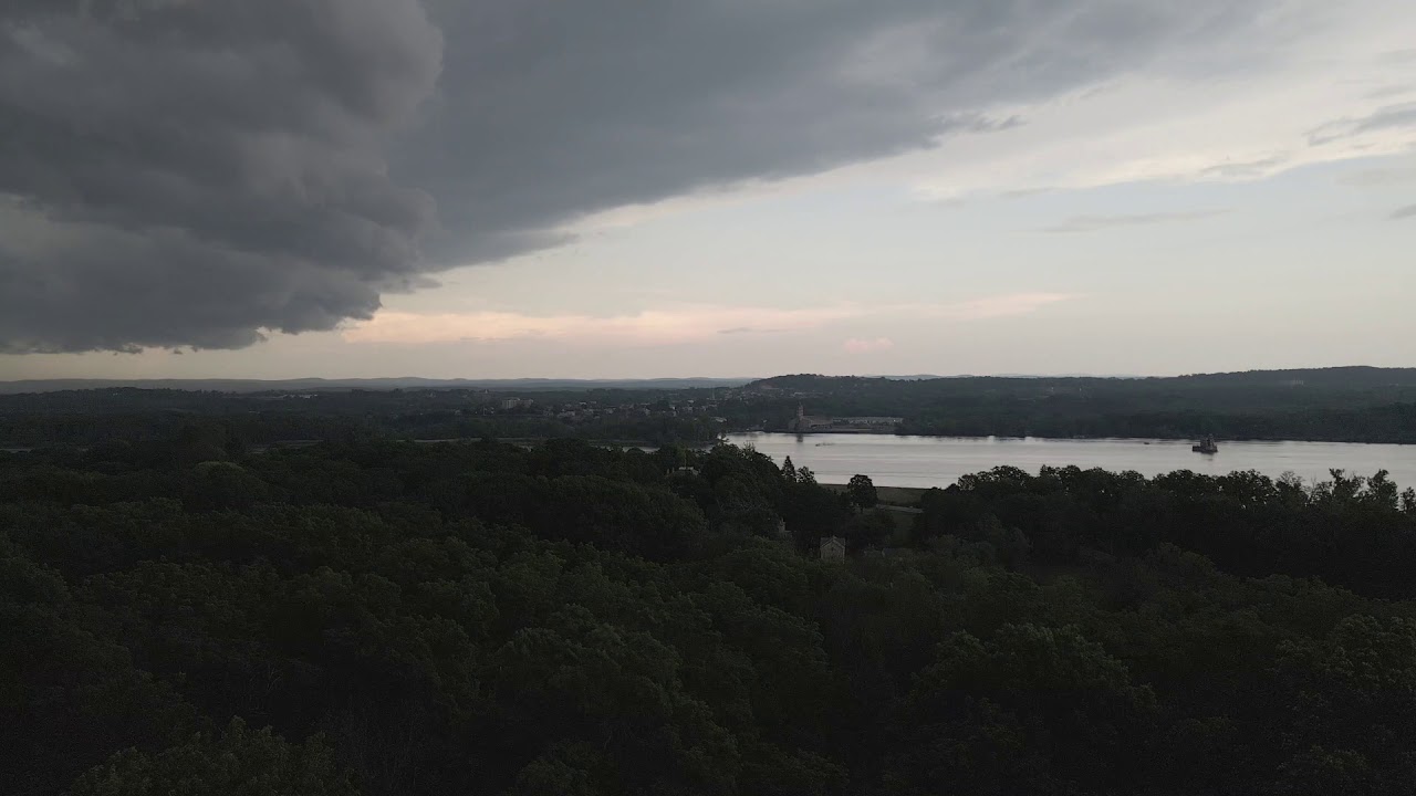 Drone Caught In Severe Thunderstorm
