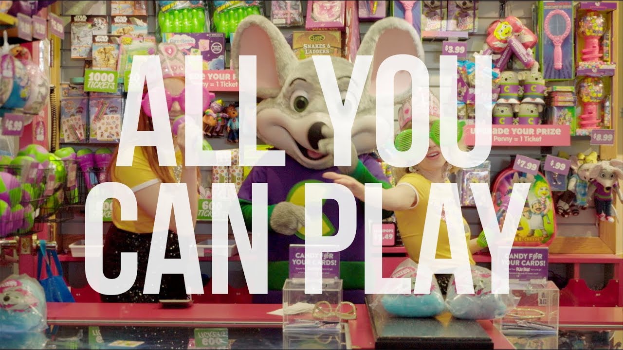 All You Can Play - Chuck E. Cheese's Music Video
