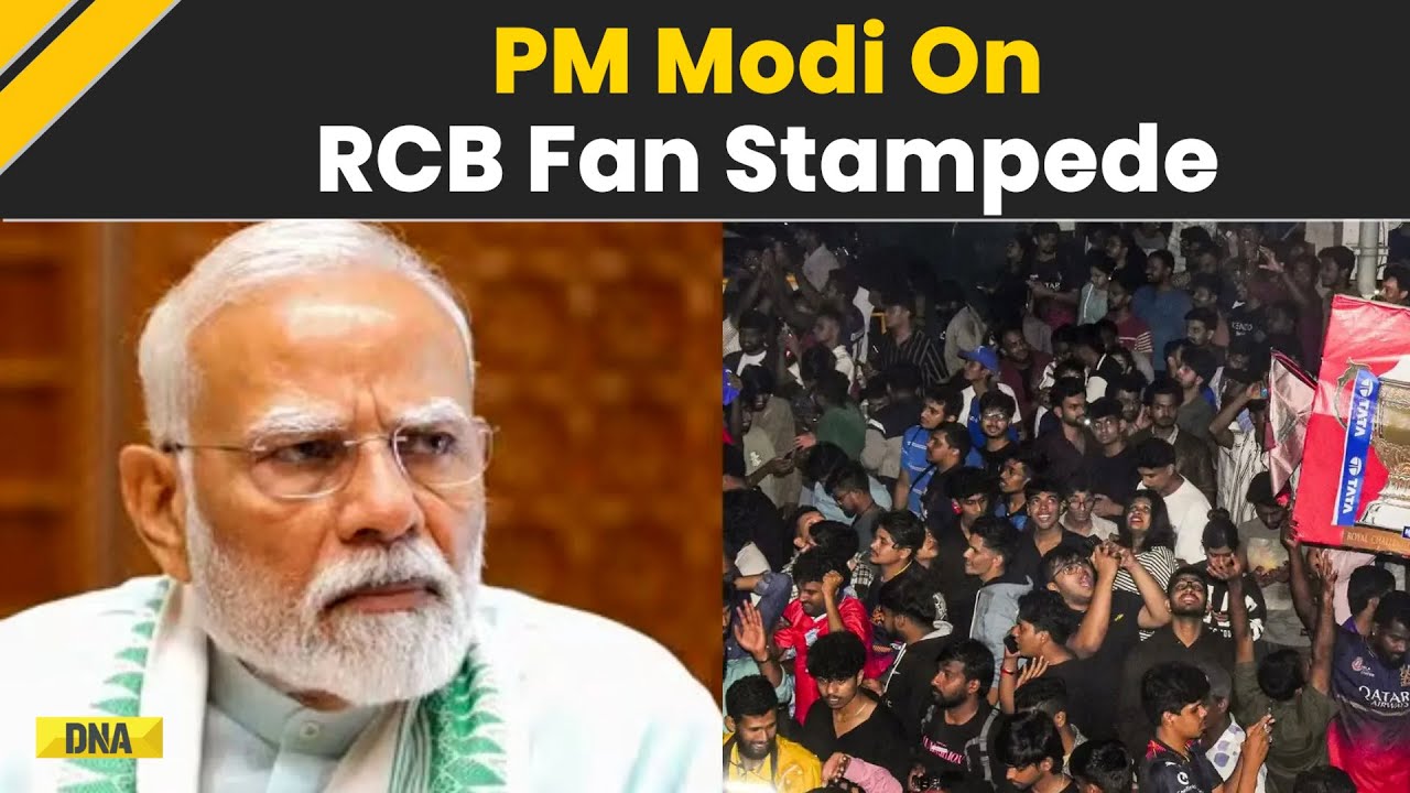 RCB Chinnaswamy Stampede: 'Absolutely Heartrending,' PM Modi Reacts To RCB Fan Stampede Tragedy
