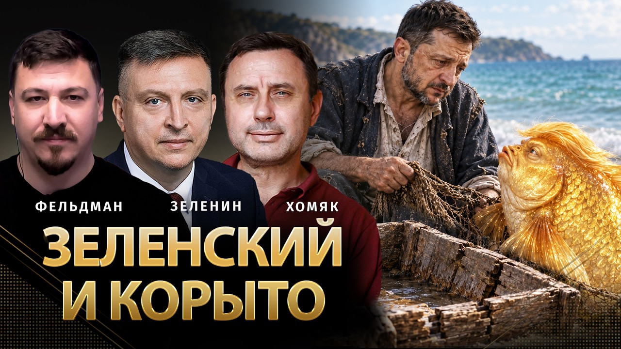 Зеленский и корыто | Всеволод Зеленин, Олег Хомяк, Николай Фельдман | @khomiakoleg4034