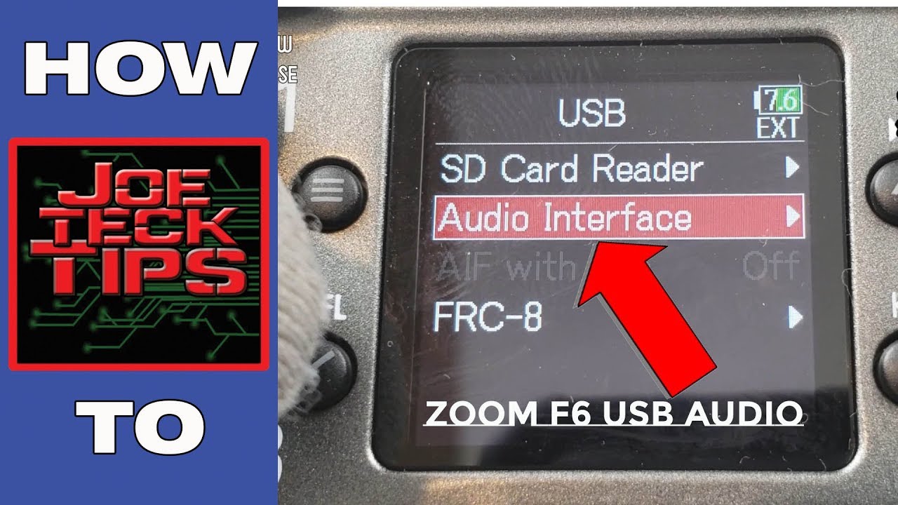 The Zoom F6 as an audio interface for the PC | HOW TO | JoeteckTips