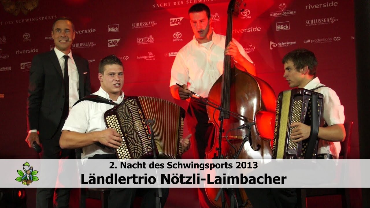 Ländlertrio Nötzli-Laimbacher spielt an der Nacht des Schwingsports 2013