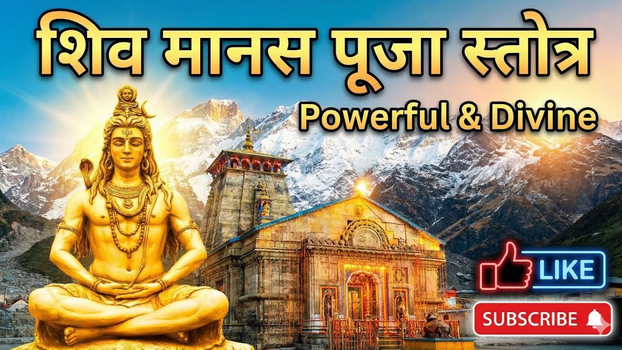शिव मानस पूजा: आदि शंकराचार्य रचित सबसे शक्तिशाली स्तोत्र | Shiv Manas Puja