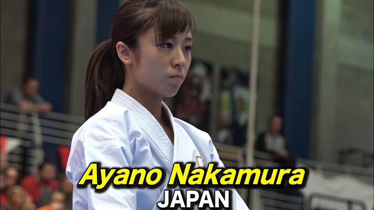 2017空手世界大会に挑む日本女子の形、中村彩乃　Karate Venus Kata of 2017 WORLD TOURNAMENT