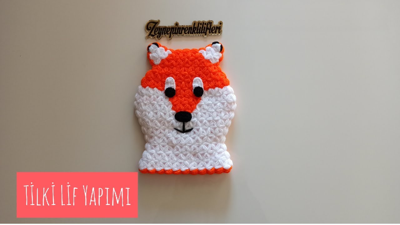 Как сделать дизайн Fox Fiber Knit от меня # zeynepinrenklilifleri # knit