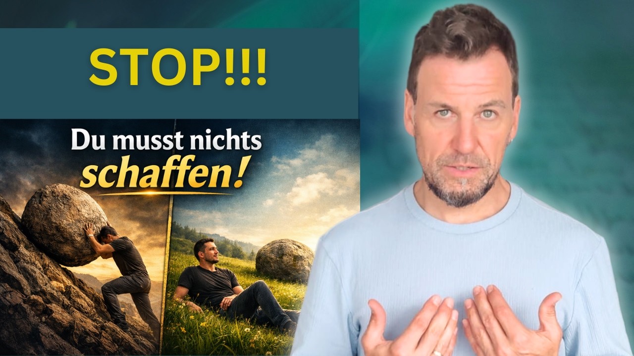 Du musst dein Leben nicht schaffen