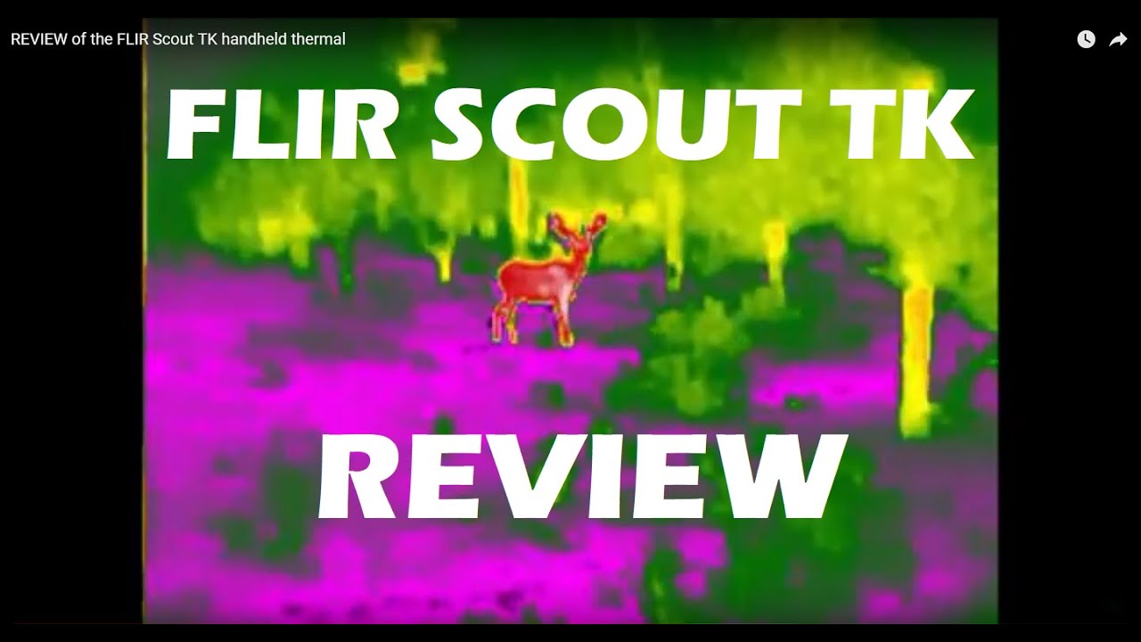 ОБЗОР портативного тепловизора FLIR Scout TK