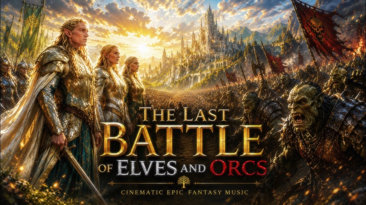 The Last Battle of Elves and Orcs ⚔️ | Cinematic Epic Fantasy Music