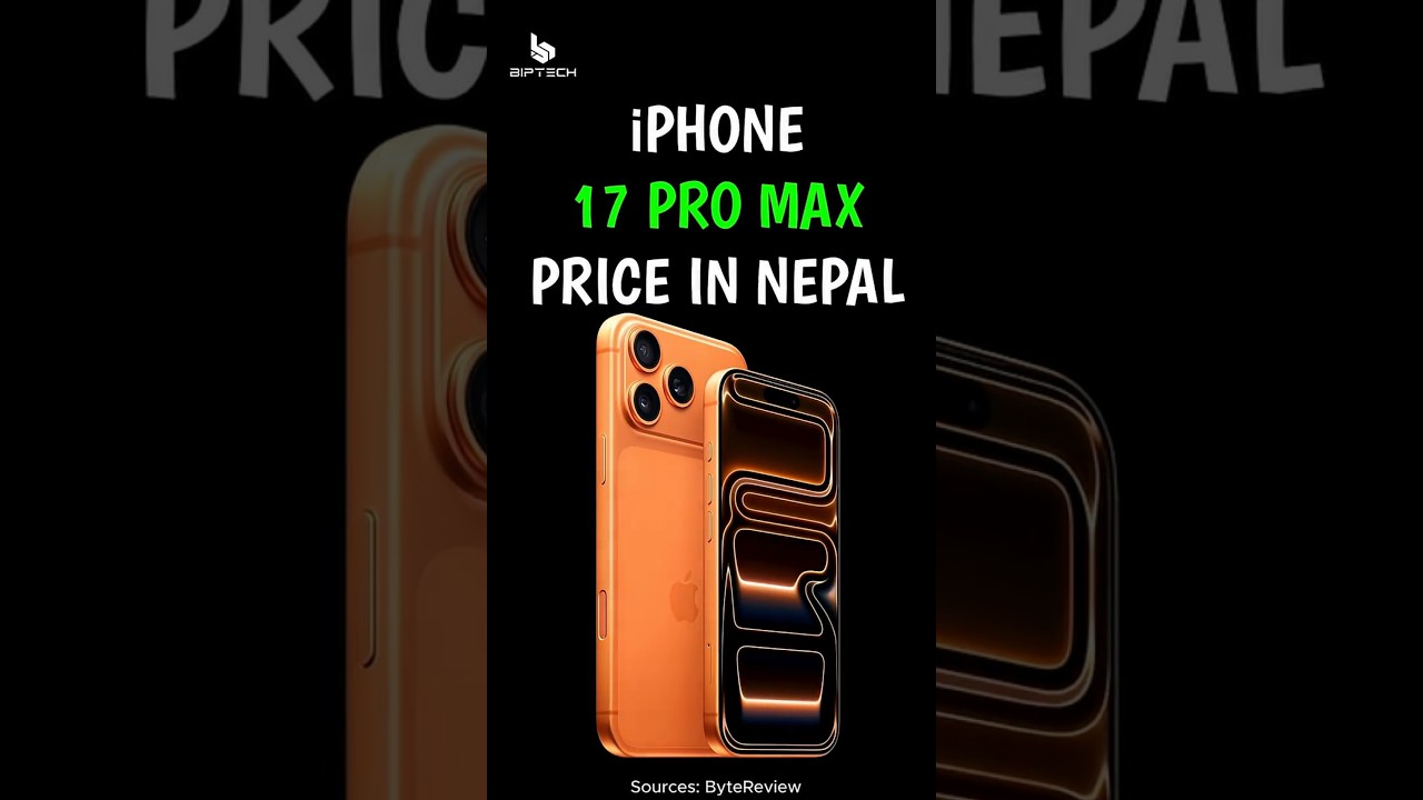 iPhone 17 Pro Max Price in Nepal | iPhone 17 Pro Max Unboxing in Nepal | iPhone Price in Nepal