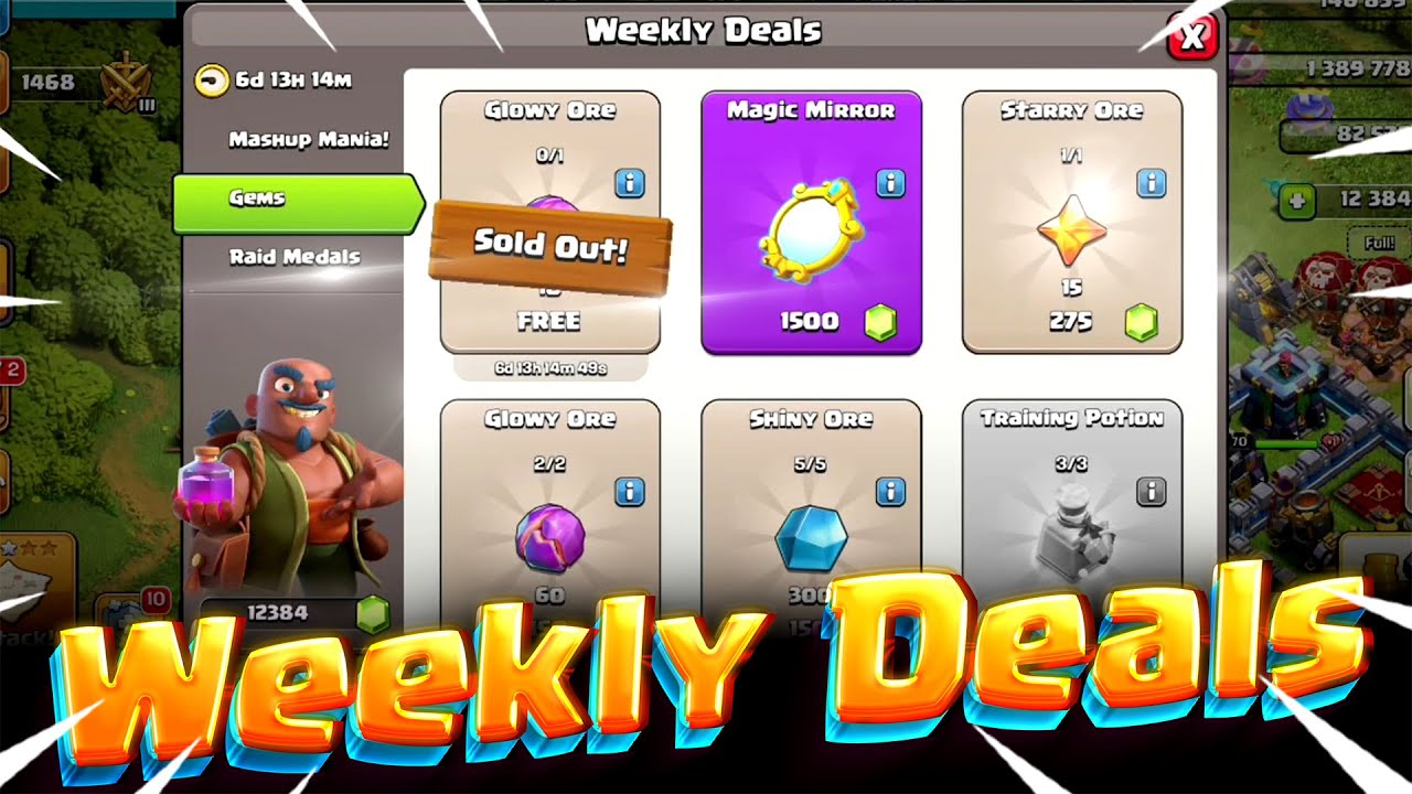 Clash of Clans - Buy Equipments in the Weekly Deals (Tamil)