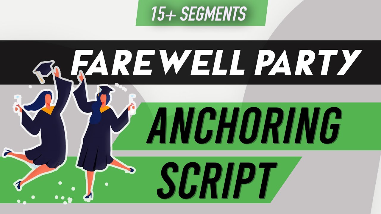 Farewell Party Anchoring Script in English | Graduation Day