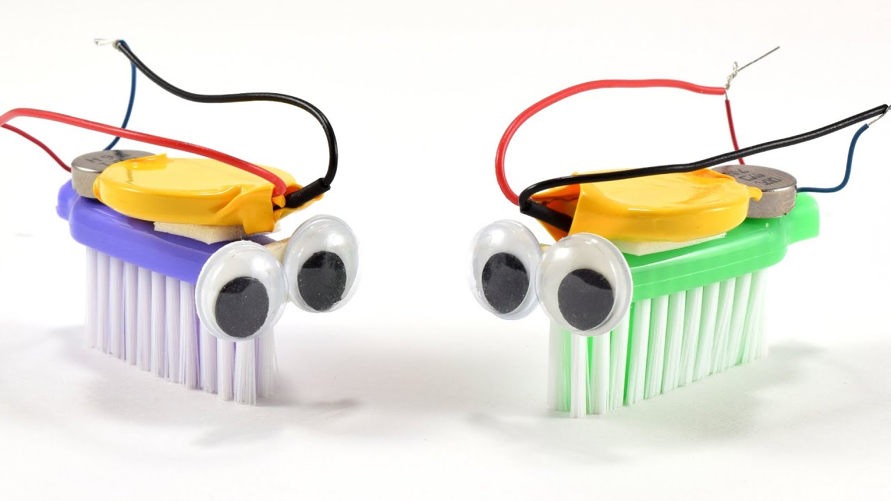 How to Make a Bristlebot | Science Project