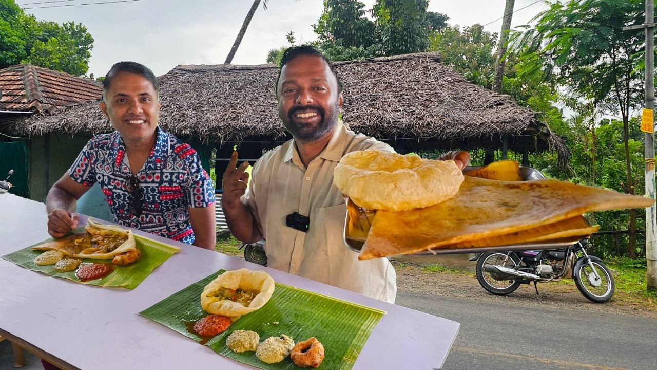 വൃന്ദാവനിലെ ഒരു ചായക്കട! Vrindhava's BEST Tea shop Revealed - T C Ponnan Tiffin Center