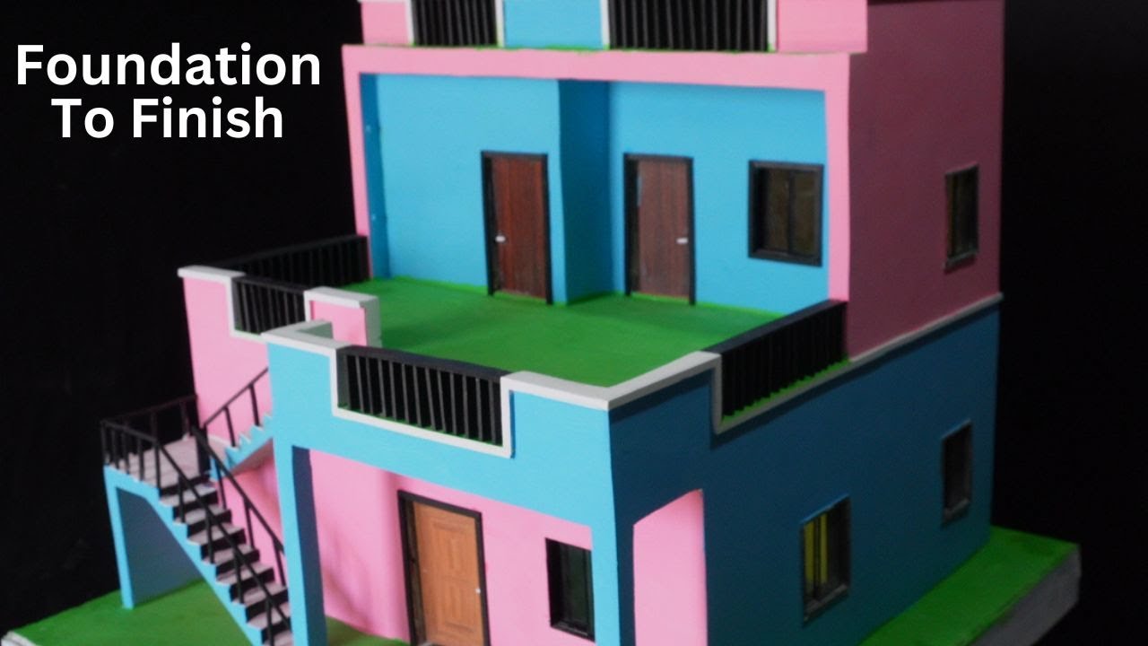 Building a House Step-by-Step process from foundation to finish #maketohome