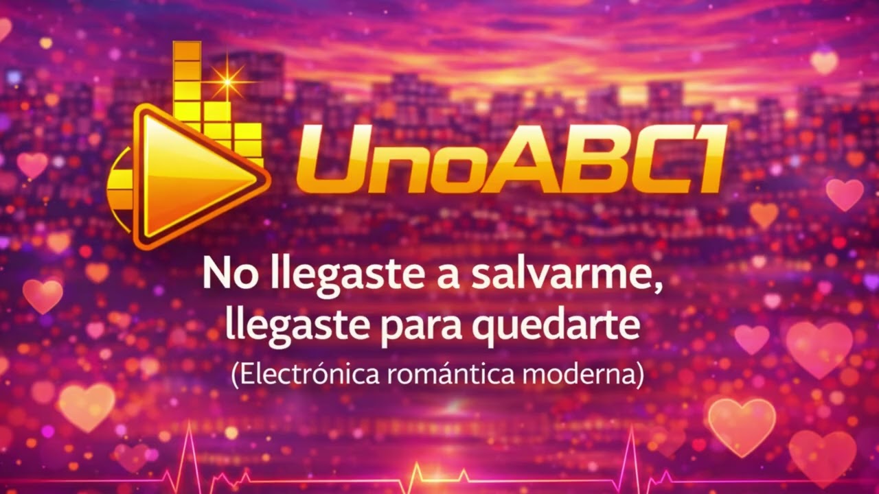 No llegaste a salvarme, llegaste para quedarte(Electr&oacute;nica rom&aacute;ntica moderna)