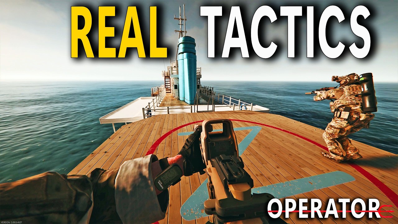 REAL TACTICS With a Complete Beginner | OPERATOR Ship Boarding