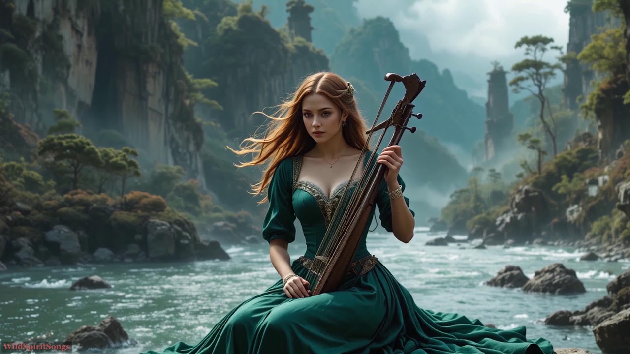 Peaceful Celtic Harp — ирландский женский вокал для исцеления, учебы и сосредоточения