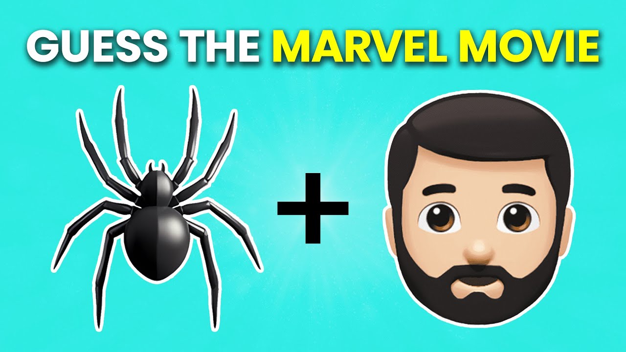 Guess the MARVEL Movie & TV Show by Emoji 🎬 | Emoji Quiz