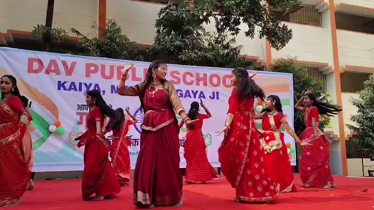 A Spectacular Dance Celebration of Culture  Discipline  and Young Talent at DAV Public School Manpur
