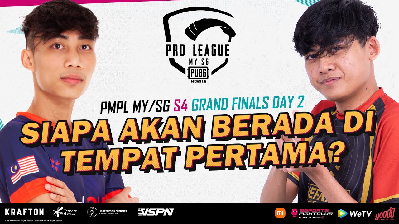 [BM] PMPL MY/SG SEASON 4 | Grand Finals D2 : Siapa akan berada di tempat pertama?