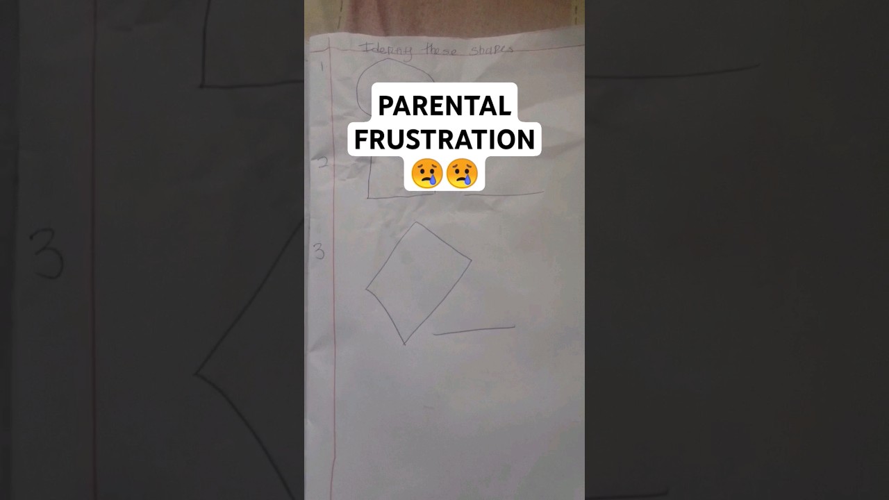 PARENTAL FRUSTRATION : homework struggles 