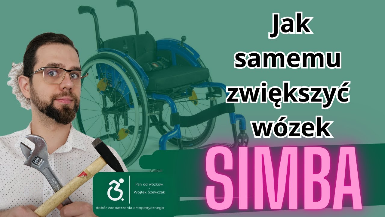 Jak samodzielnie zwiększyć szerokość i głębokość siedziska w wózku Zippie Simba Sunrise Medical