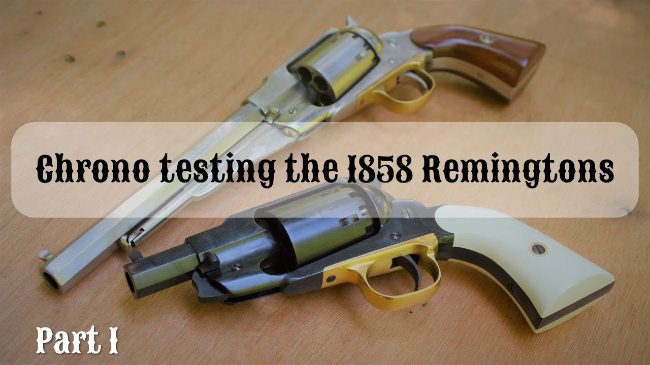 Тест хронографа Pietta 1858 Remington: Ace против New Model Army