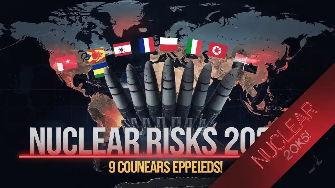 Global Nuclear Risks 2025: Top 9 Nuclear-Armed Countries EXPOSED!