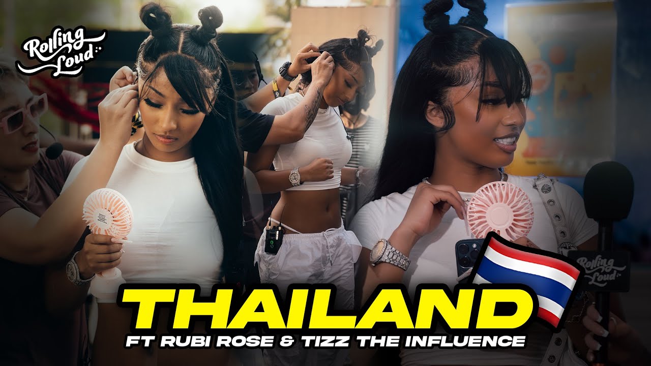 Rolling Loud Thailand with Rubi Rose !!