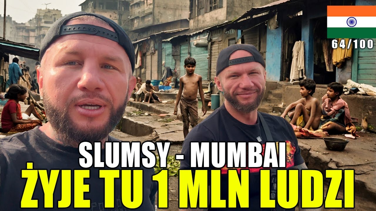 Slumsy Dharavi - będziesz w szoku jak to zobaczysz. Mamy tu hotel. (Mumbai - Indie)
