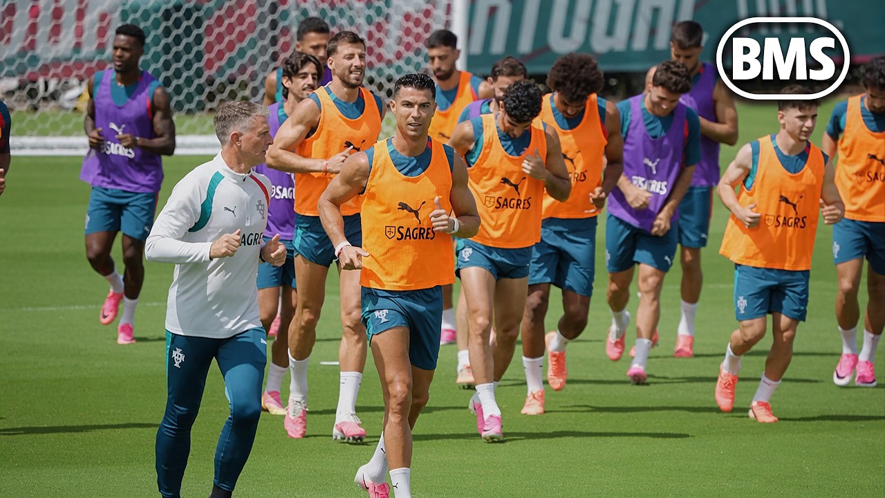 RONALDO LEADS PORTUGAL TRAINING ⚡ Portugal prepare for Croatia clash 🏆 2026 FIFA World Cup