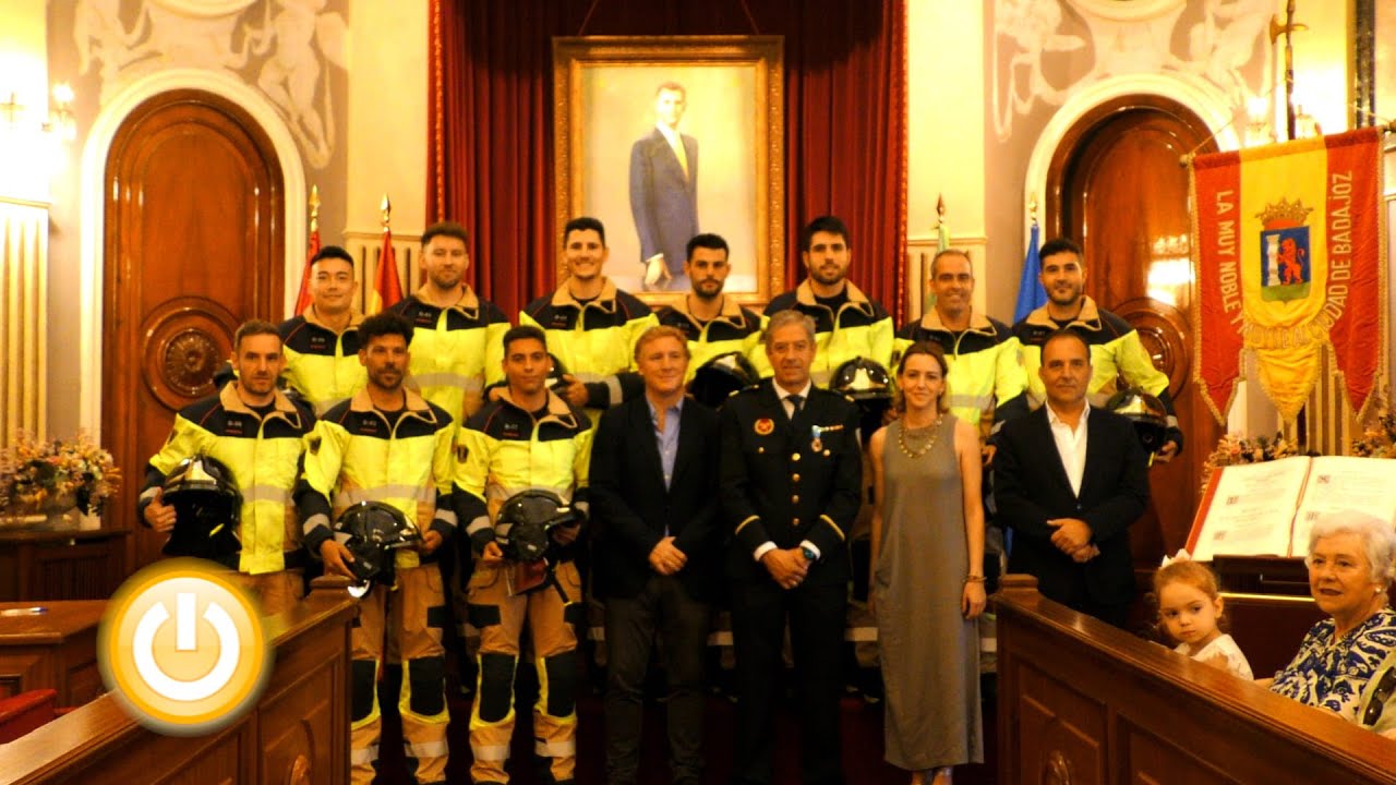 Toma de posesión de 10 plazas de bombero