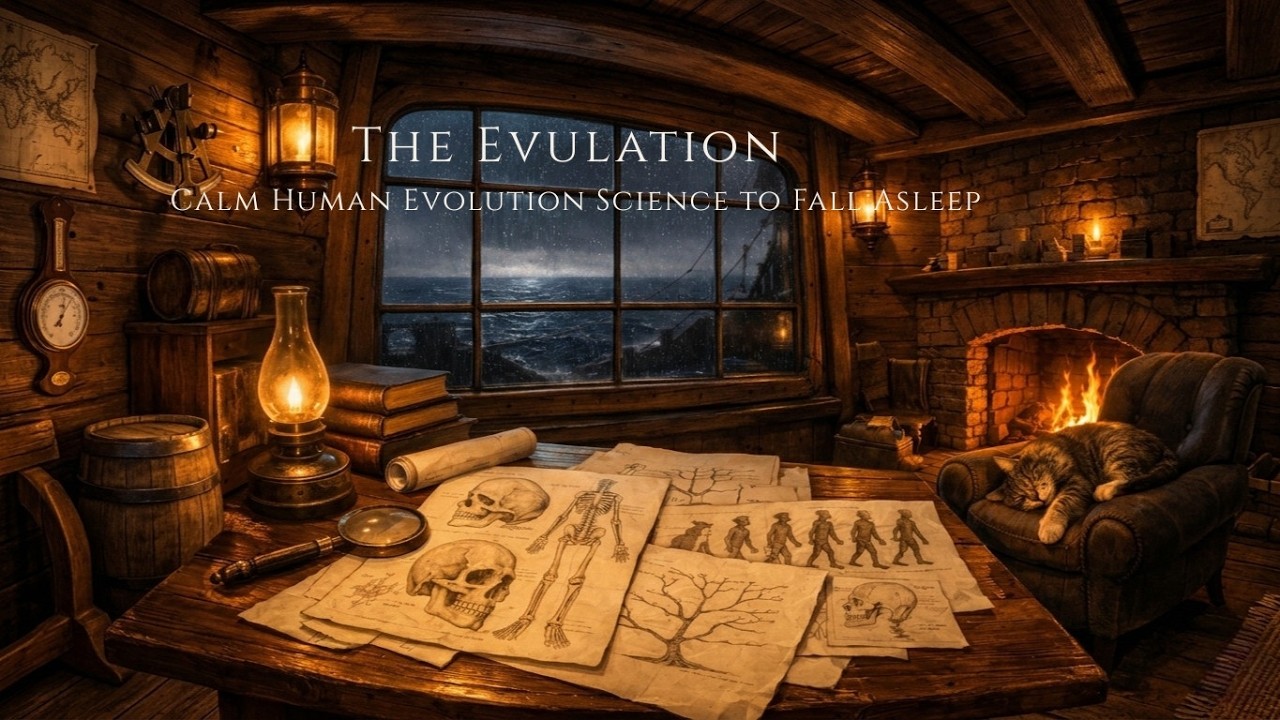 The Story of Human Evolution to Fall Asleep