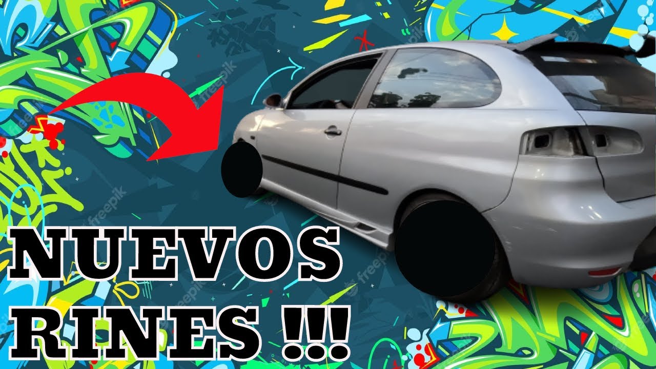 NUEVOS RINES Y LLANTAS SEAT IBIZA 6L | JRH VLOGS