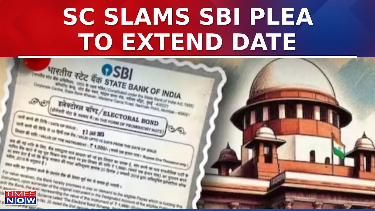 Electoral Bonds Hearing In SC: CJI Dictates Order Says, 'SBI Offers Uncorrelated Data In 3 Weeks