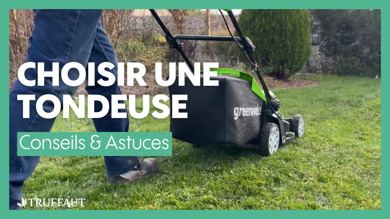 Tondeuses &agrave; gazon : comment bien la choisir - Truffaut