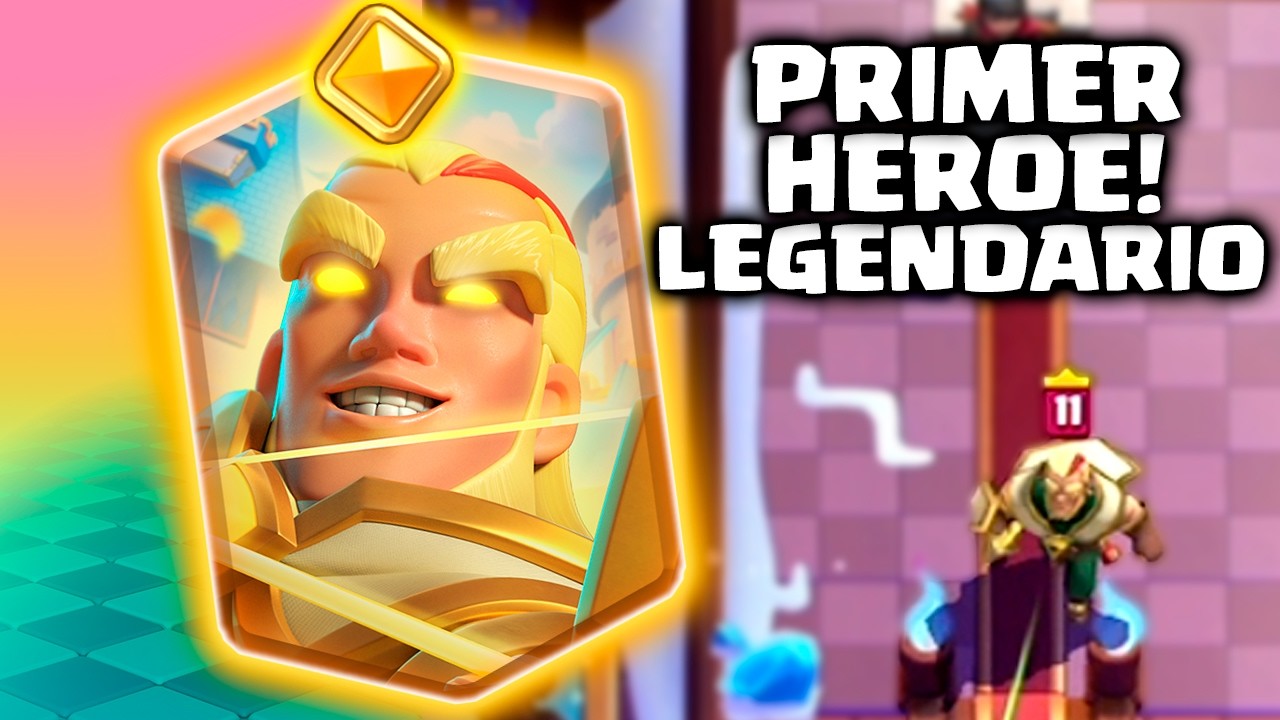 El NUEVO ARQUERO MAGICO HEROE ROMPE Clash Royale