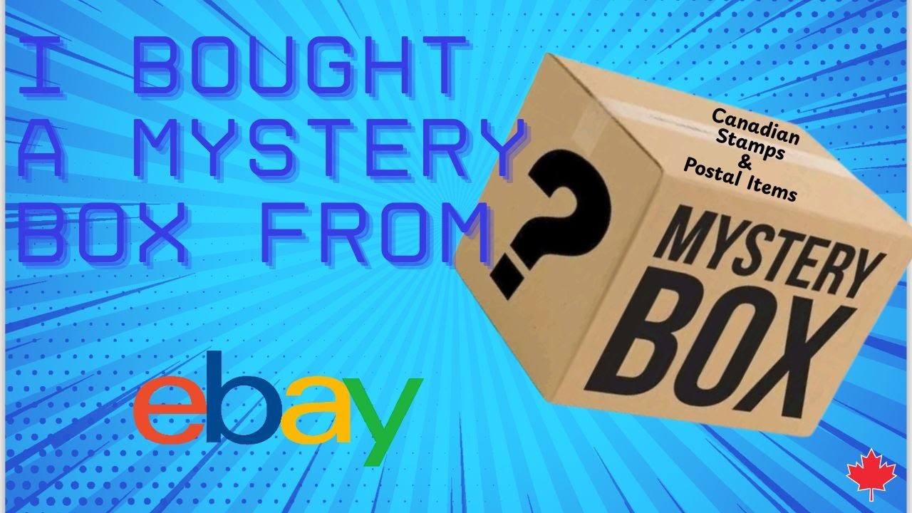 I bought a mystery box (Canadian stamps) from Ebay