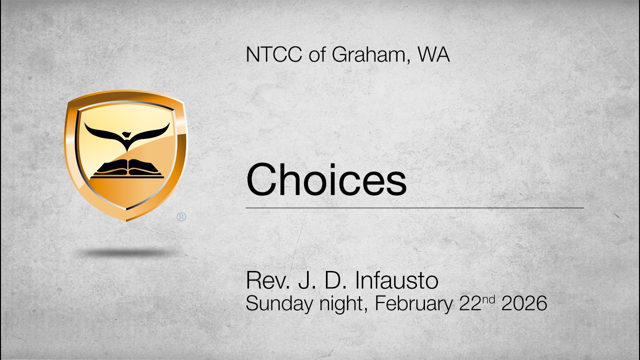 Choices | Luke 10:38-42 | Rev. J. D. Infausto