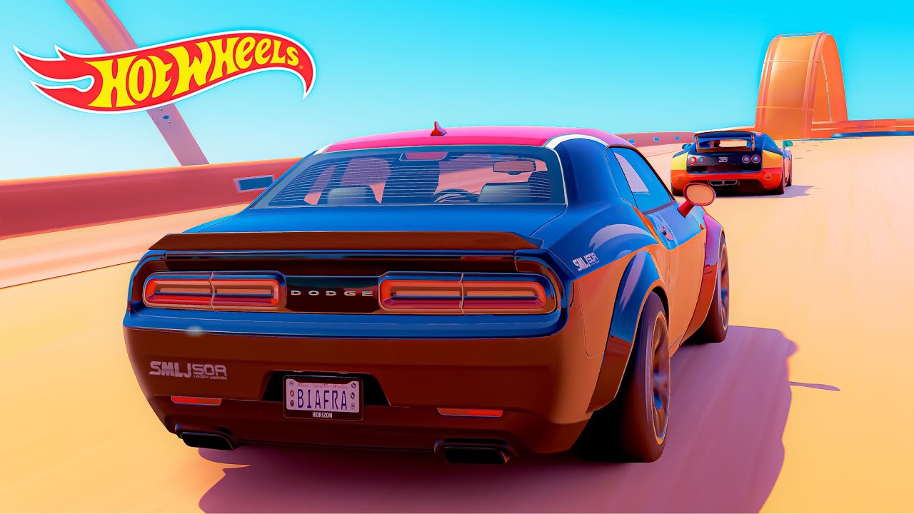 Forza Horizon 3 - Dodge Challenger Srt Hellcat Hot Wheels Goliath Race